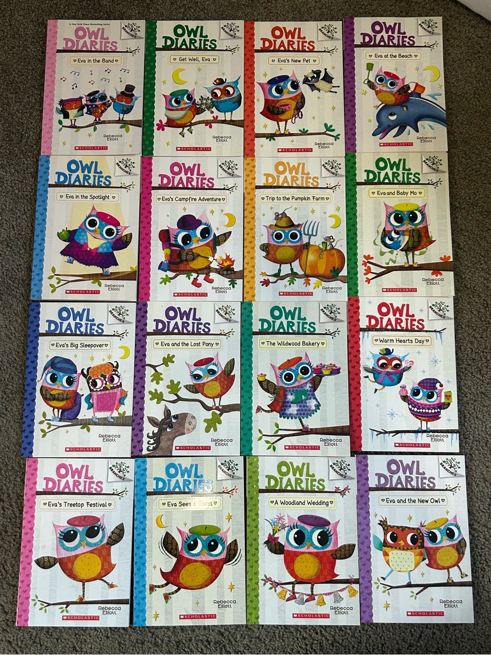 Owl Diaries Book Series Early Chapter Level 2 Rebecca Elliot 1-17 missing 6